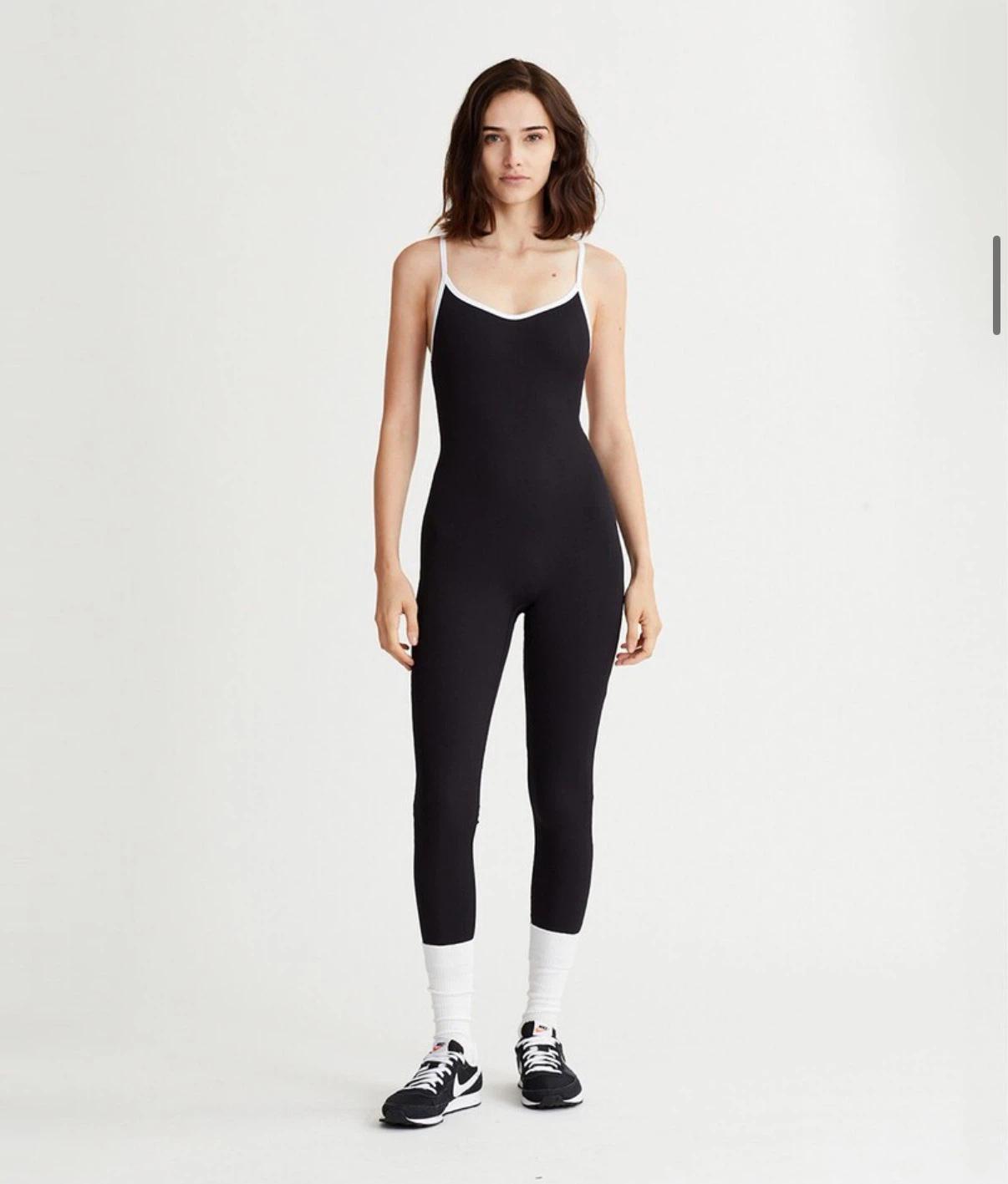 나일로라 DRAY JUMPSUIT BLACK & WHITE COMBO 5