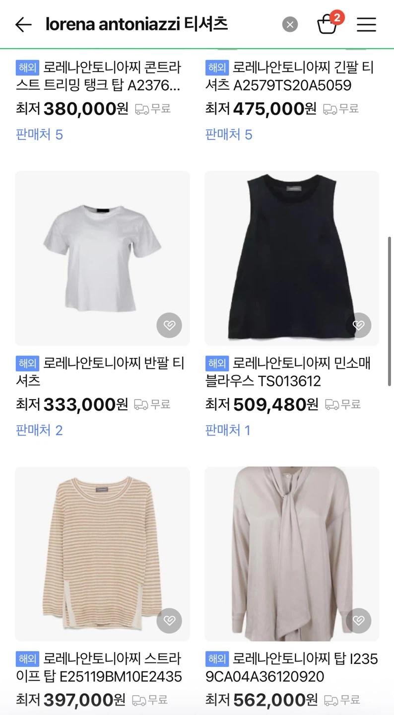 로렌나 안토니아찌 스트라이프 티셔츠 4
