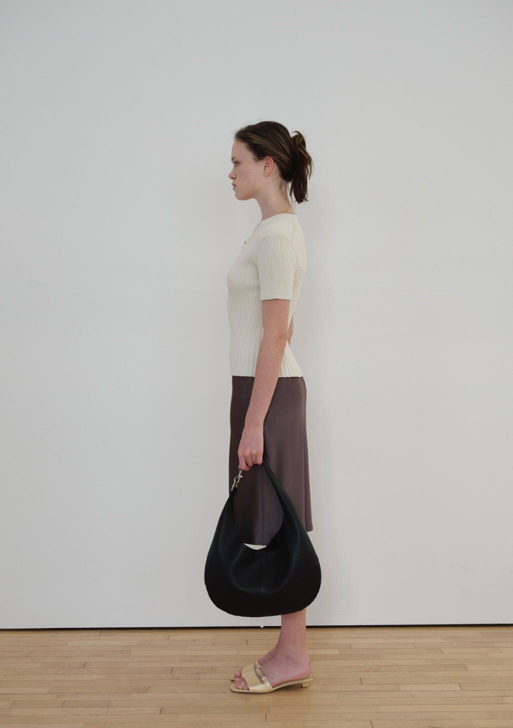 Leto Shoulder Bag_Ople Leather Black 4