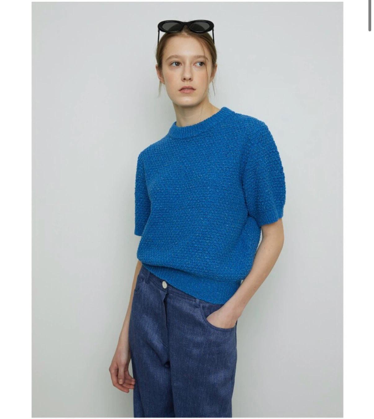 렘플레이스먼트 MOSS SHORT SLEEVE KNIT 3