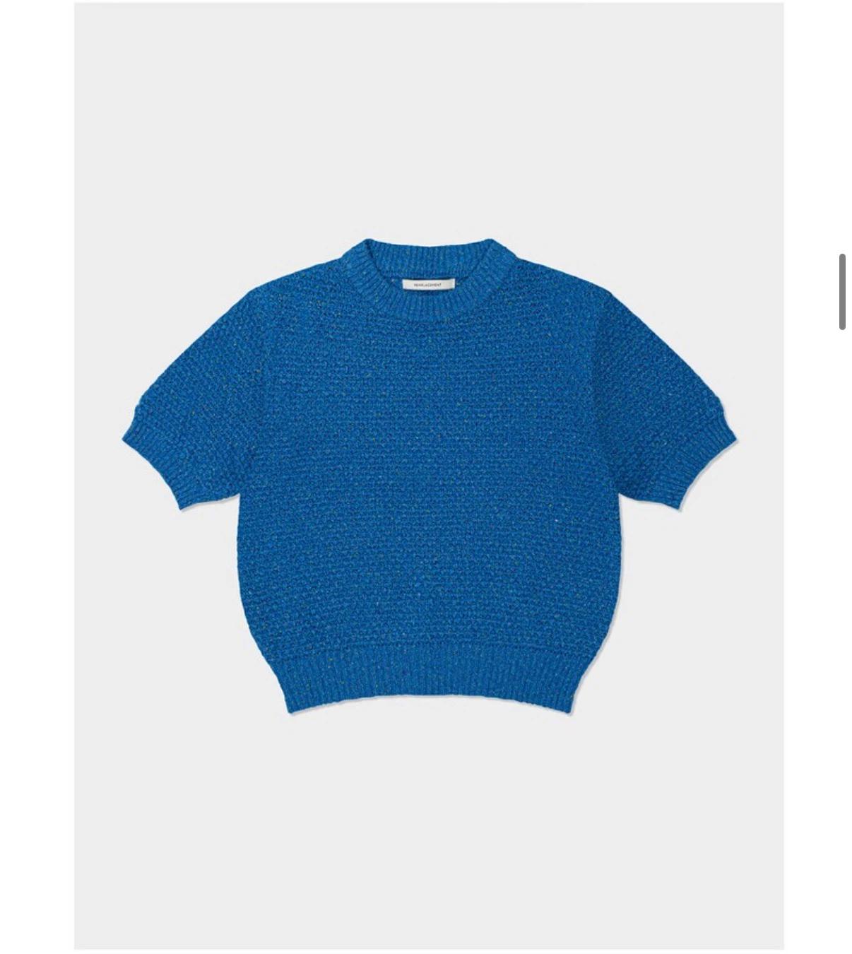 렘플레이스먼트 MOSS SHORT SLEEVE KNIT 5