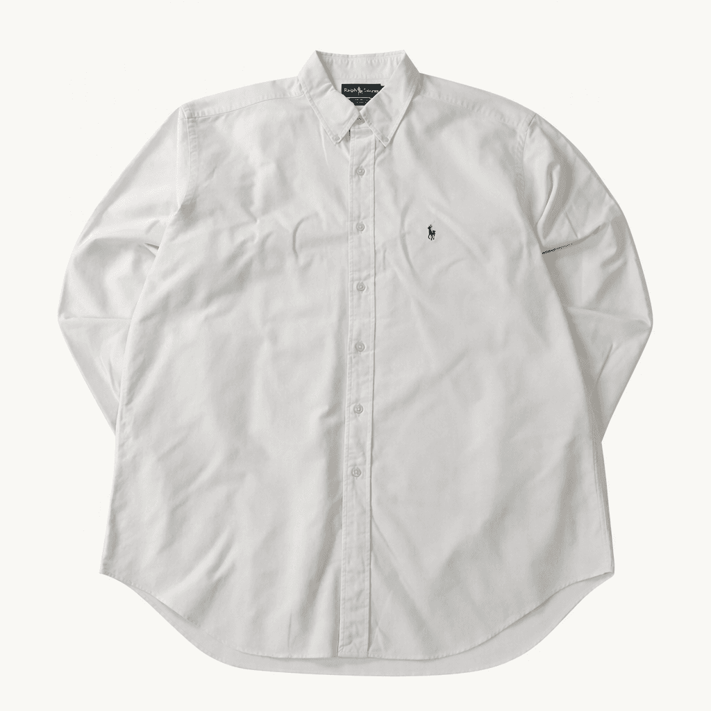 CC227 XL 폴로 야머스 90s 홍콩판 화이트 셔츠 남방