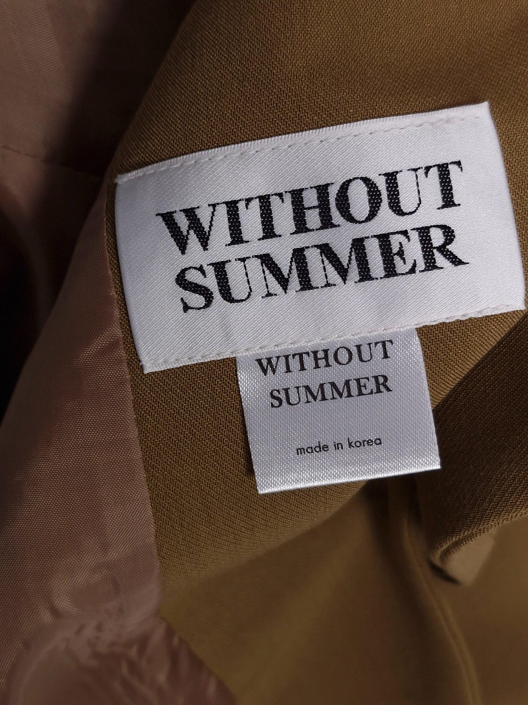 위드아웃썸머 withoutsummer 갈색 자켓 [A1021] 6