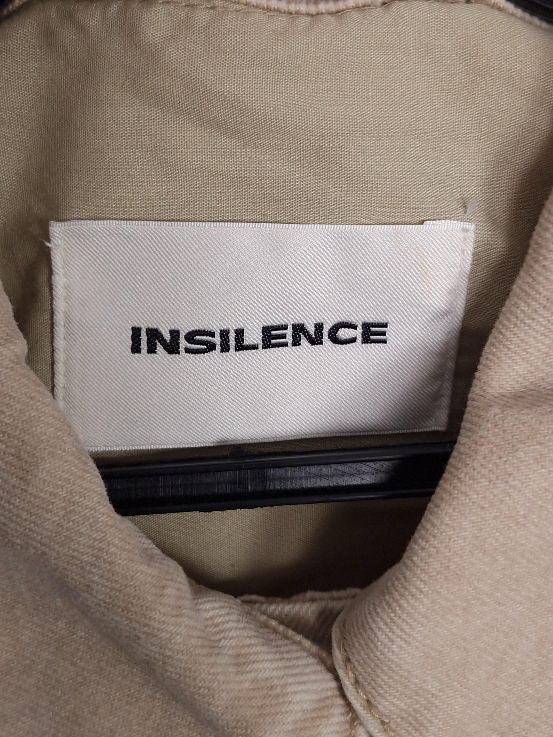 인사일런스 INSILENCE 베이지 코튼 자켓 M [A1034] 5