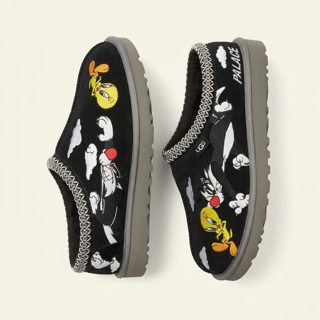 (새상품) UGG x Palace 트위티 타스만 280 착용컷