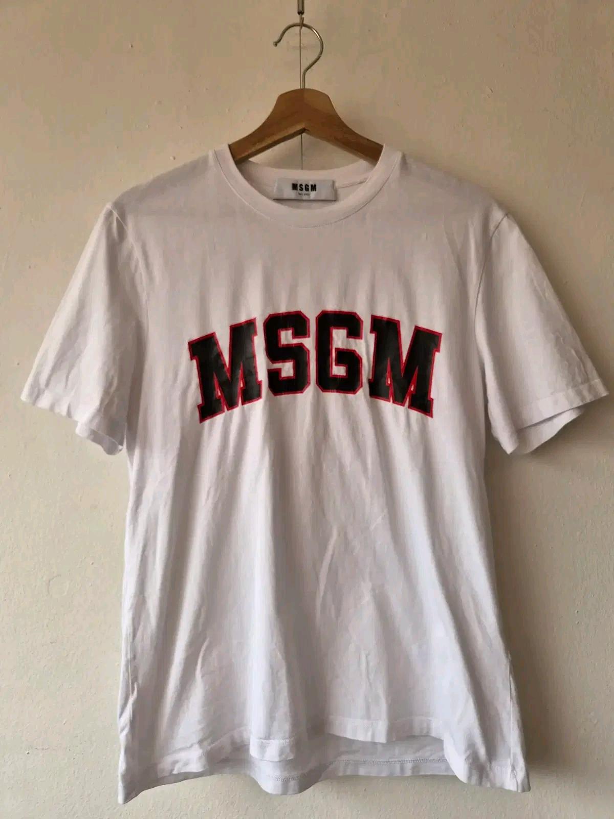 MSGM 여성 로고반팔 라운드티셔츠 001사이즈 3