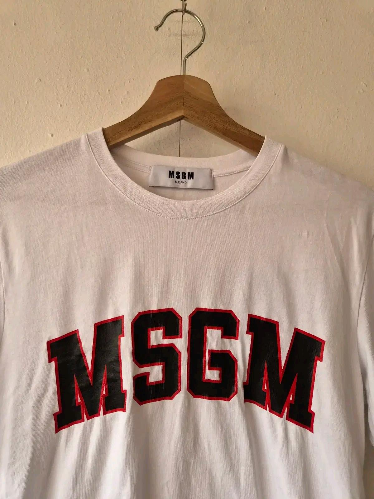 MSGM 여성 로고반팔 라운드티셔츠 001사이즈 2