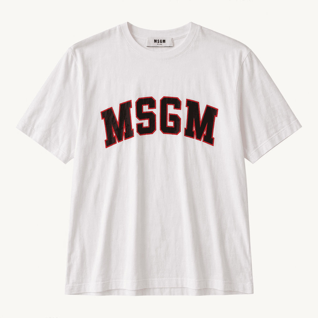 MSGM 여성 로고반팔 라운드티셔츠 001사이즈