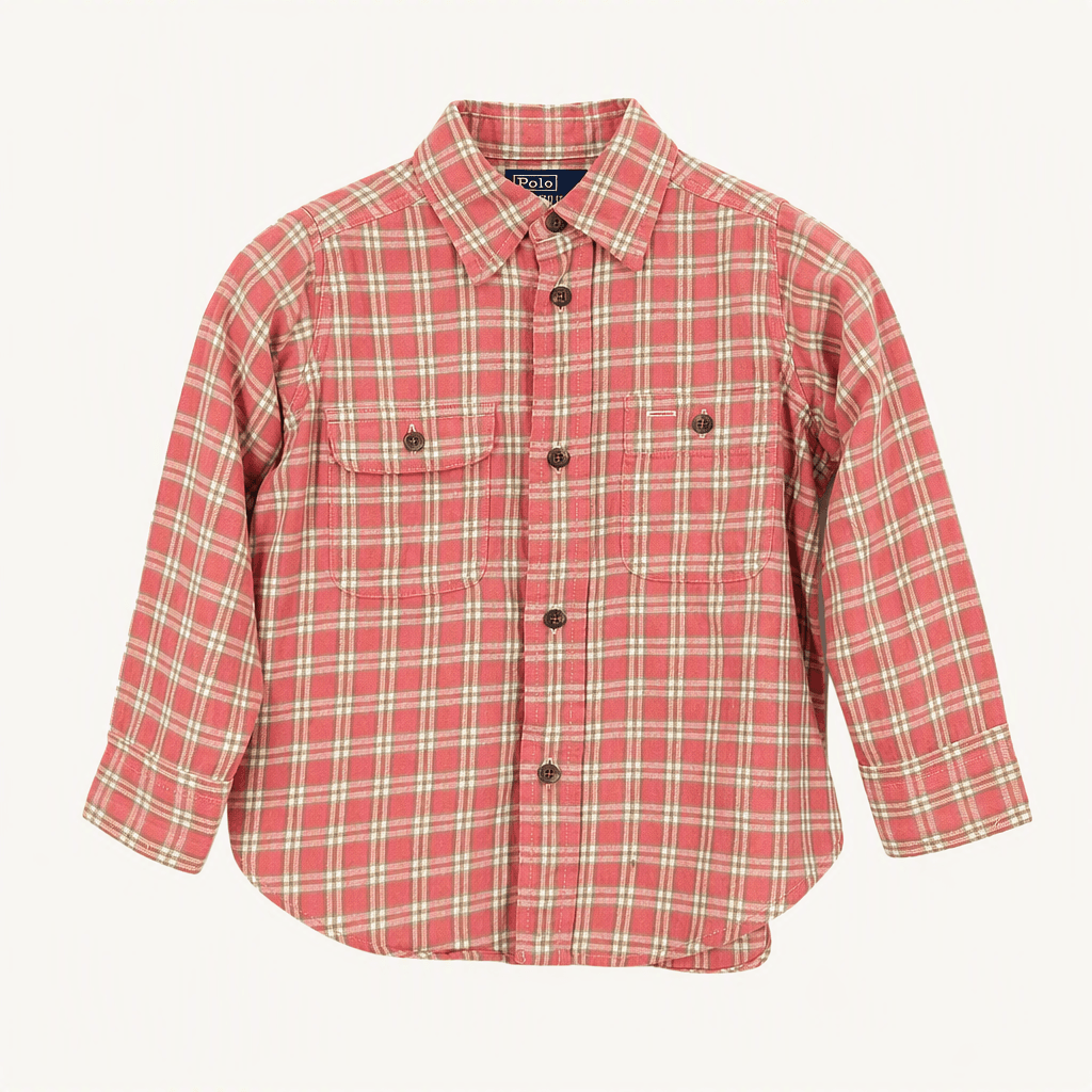 폴로랄프로렌 남아동 춘추 긴팔셔츠 코랄핑크2/2T (HU46994)