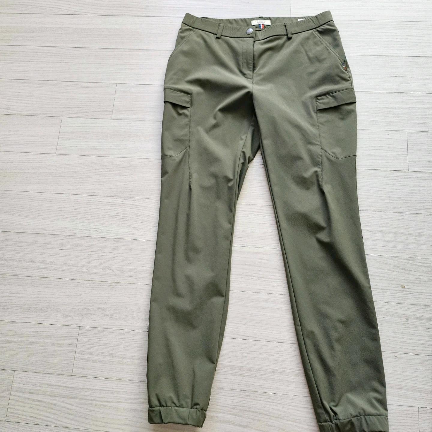 AIGLE 카키 카고 조거팬츠 2