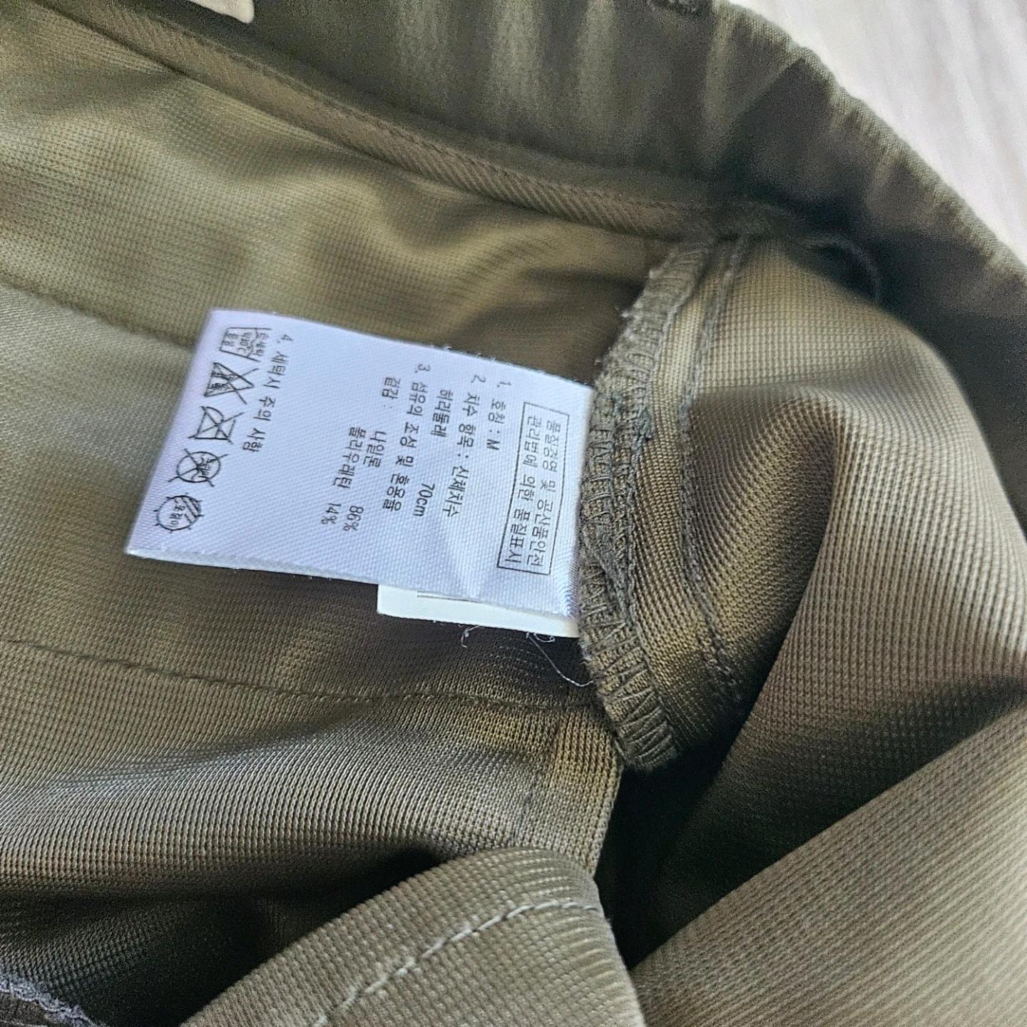 AIGLE 카키 카고 조거팬츠 3