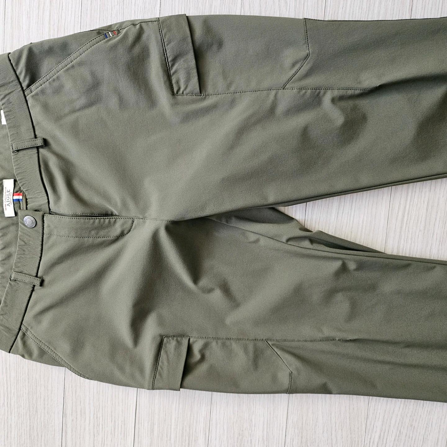 AIGLE 카키 카고 조거팬츠 5