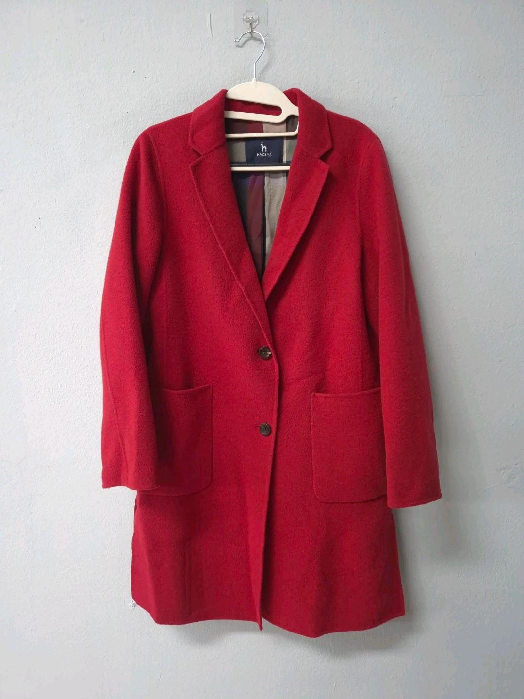 HAZZYS 레드 코트 85-160 2