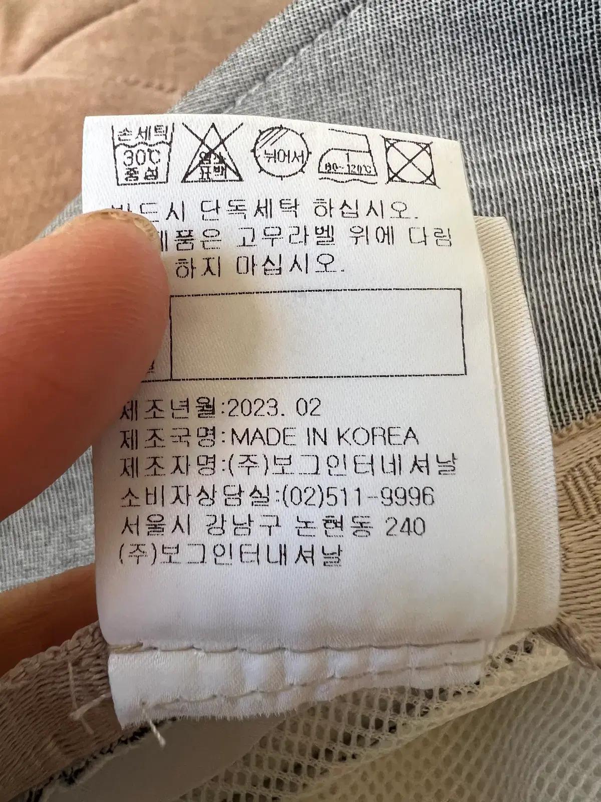 보그너 아이보리 그레이 골프버킷햇 선캡모자 9