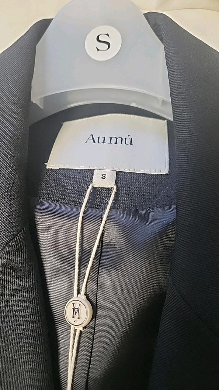 Au mú 아우무 벨티드 싱글 재킷 블랙 4