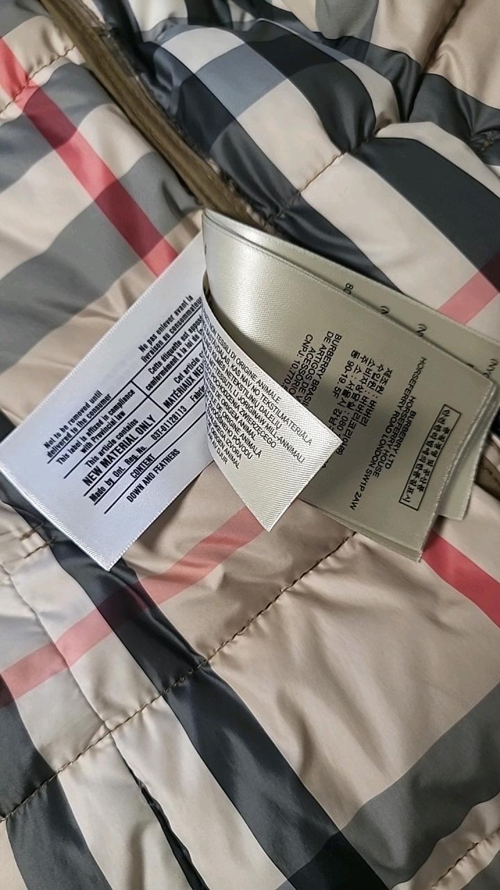 버버리 브릿 퍼 후드 퀼팅 패딩 점퍼 3
