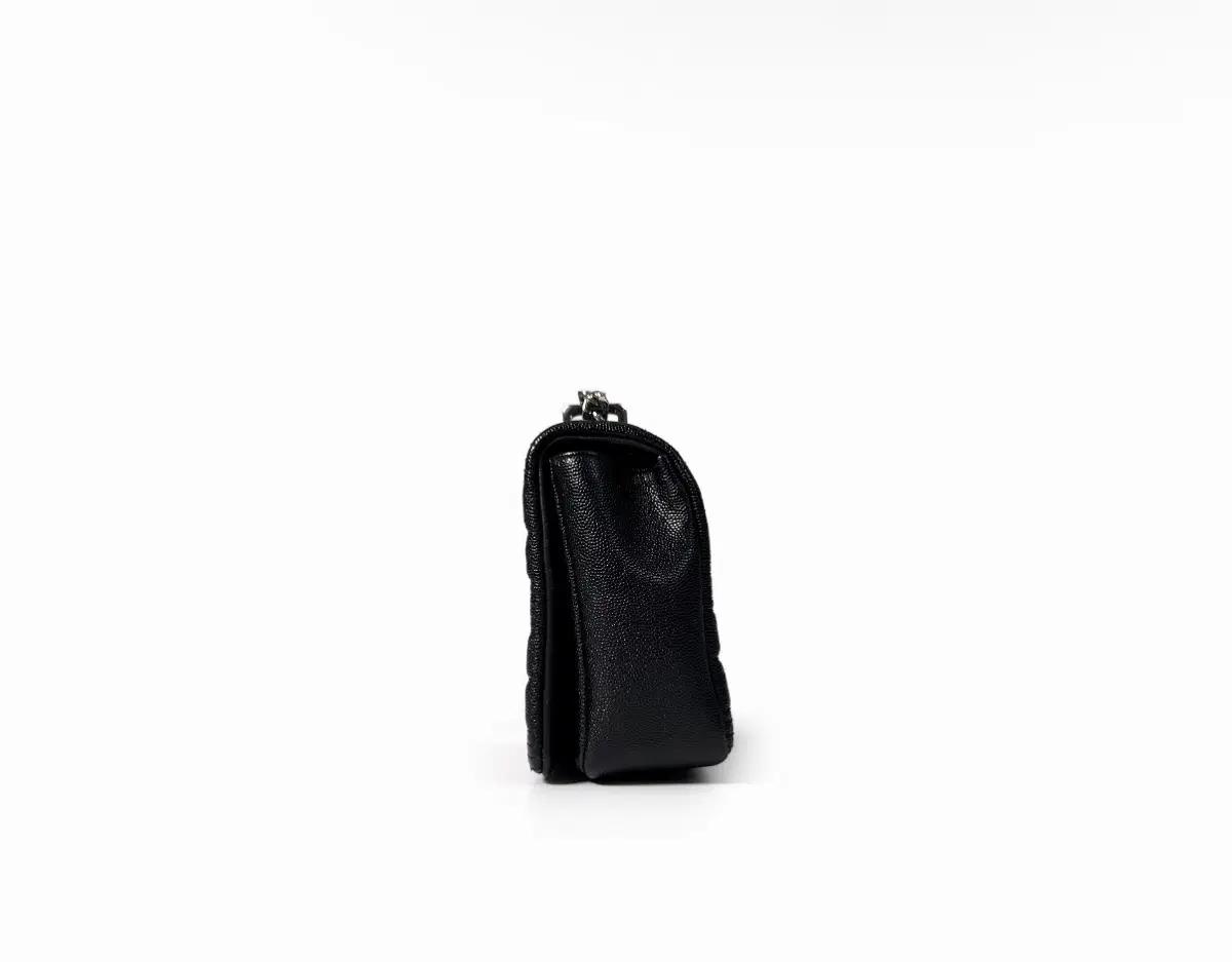 버버리 롤라 TB로고 퀼팅 레더 체인 숄더백 크로스백 스몰 은장 블랙 5