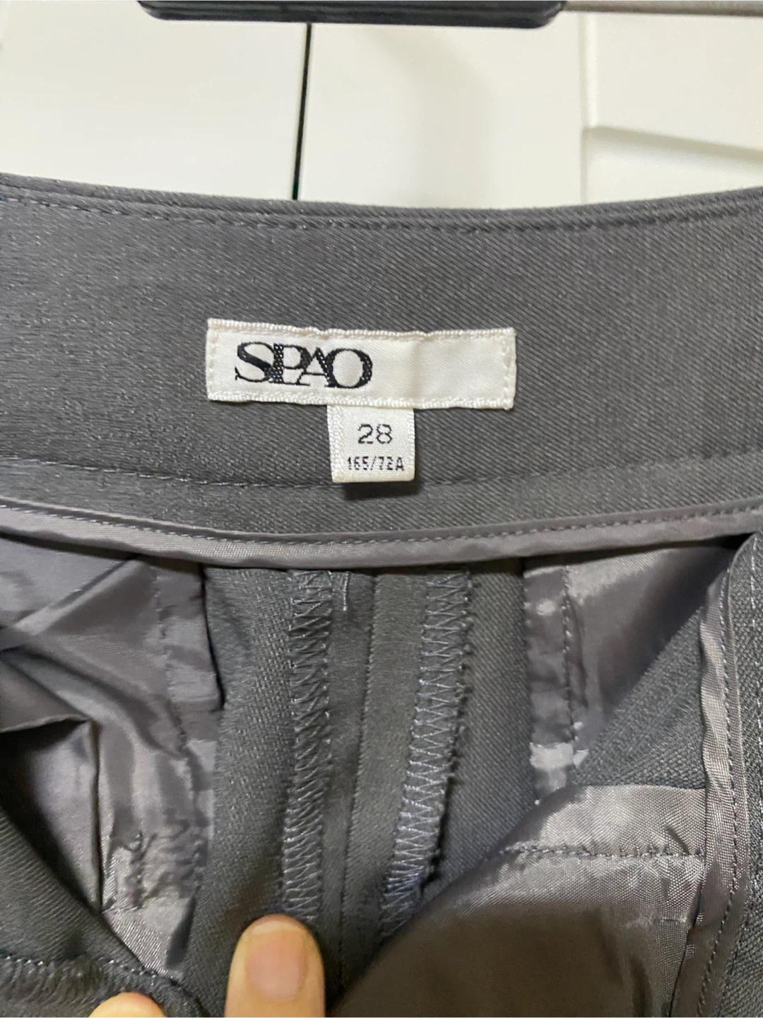 SPAO 그레이 슬랙스 28 3