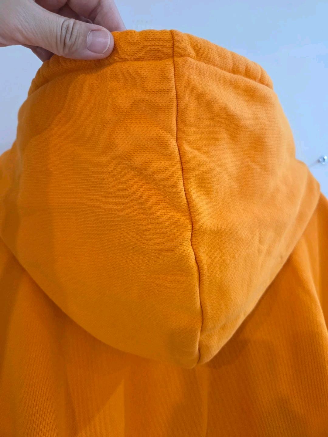 아디다스 오렌지 트레포일 후드티 2XL 3