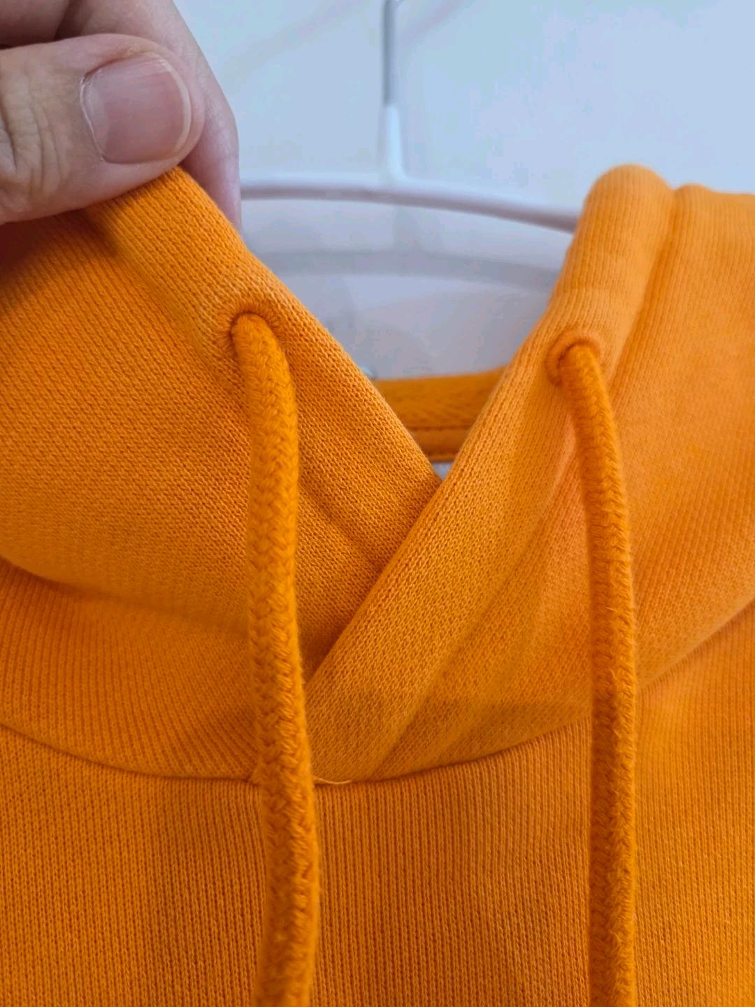 아디다스 오렌지 트레포일 후드티 2XL 8