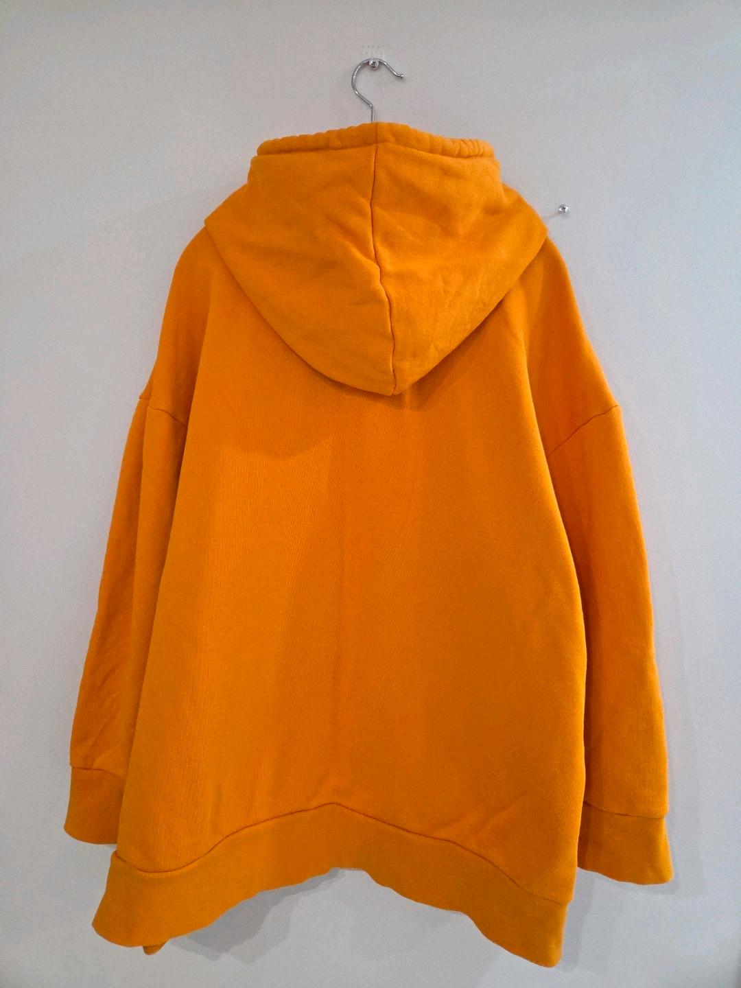 아디다스 오렌지 트레포일 후드티 2XL 9