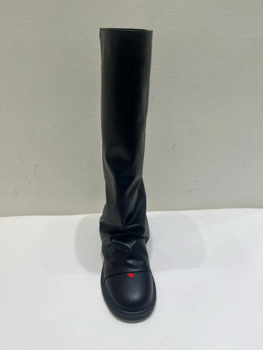 #1154 블랙 235-폴드오버부츠 3cm 폴딩 롱부츠-새상품 불량 11