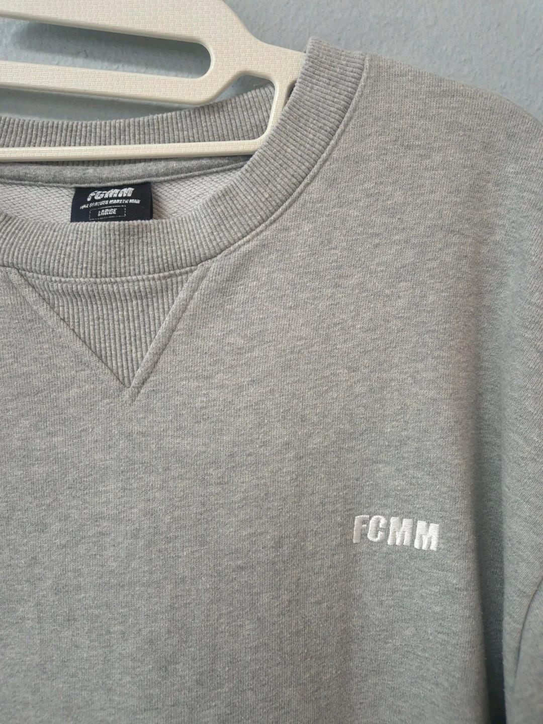 FCMM 그레이 맨투맨 L 4