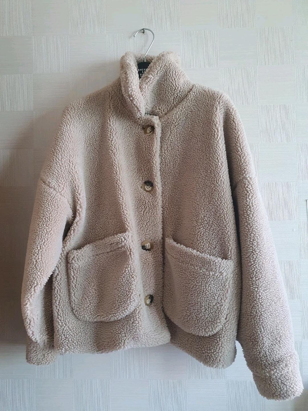 6ixty8ight 베이지 뽀글이 자켓 S 2