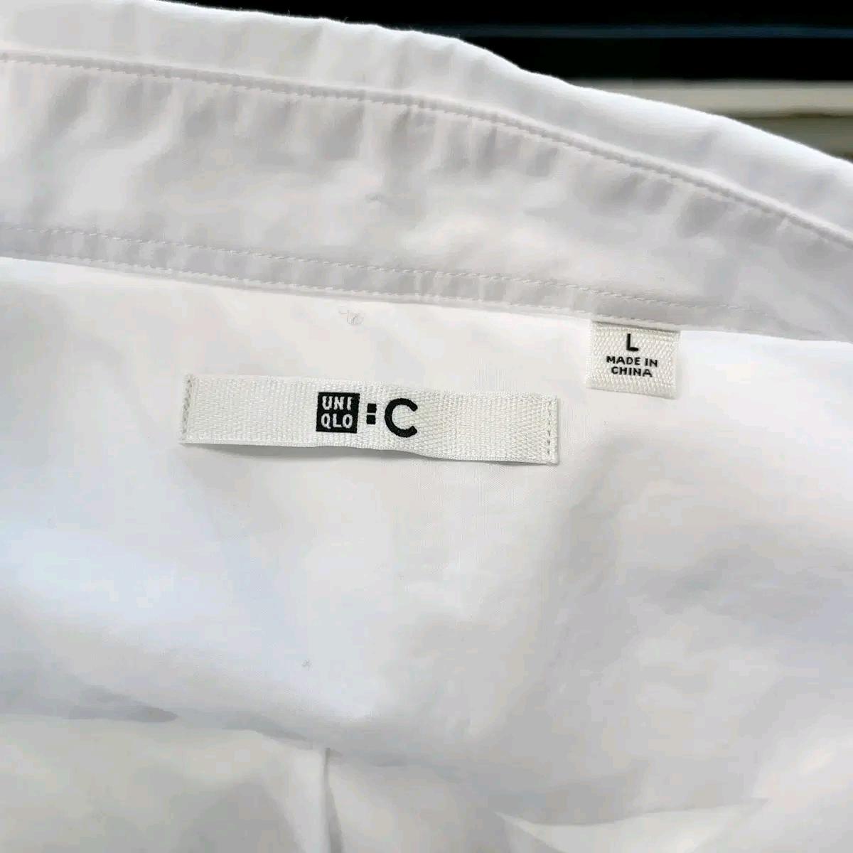 유니클로 브로드 클로스 오버사이즈셔츠 L 5