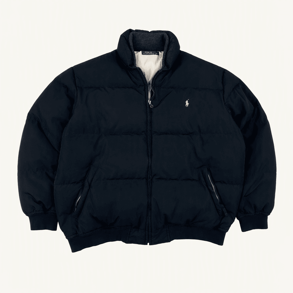폴로 OG 블랙 푸퍼 다운 숏 패딩 (103)