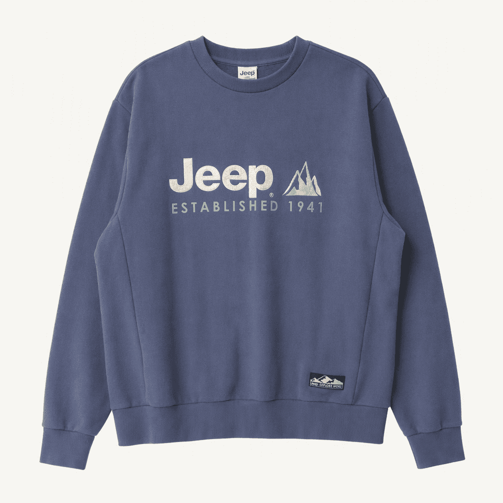 Jeep 맨투맨 XL (105) 블루