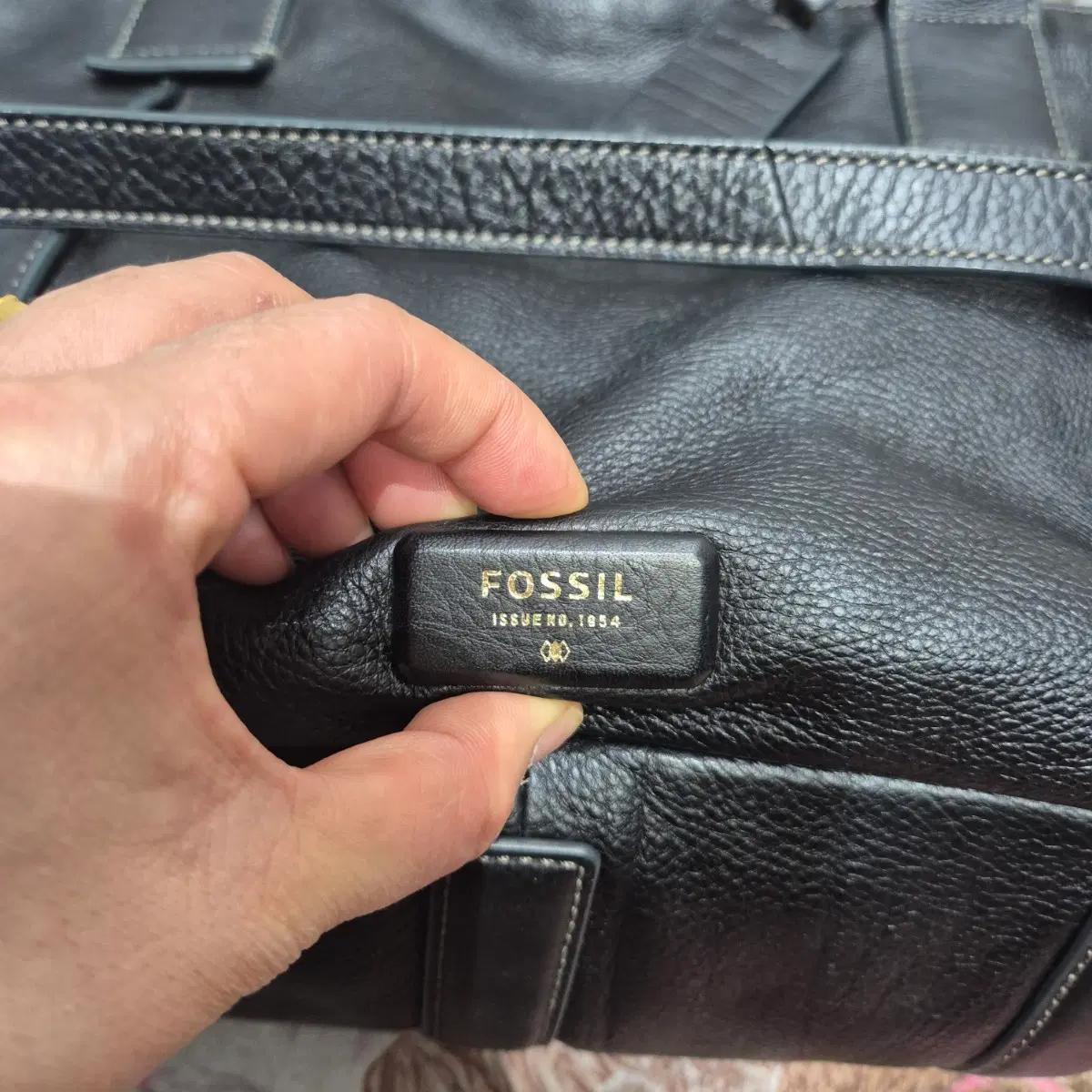 FOSSIL 여성 토트백 크로스백 블랙 4