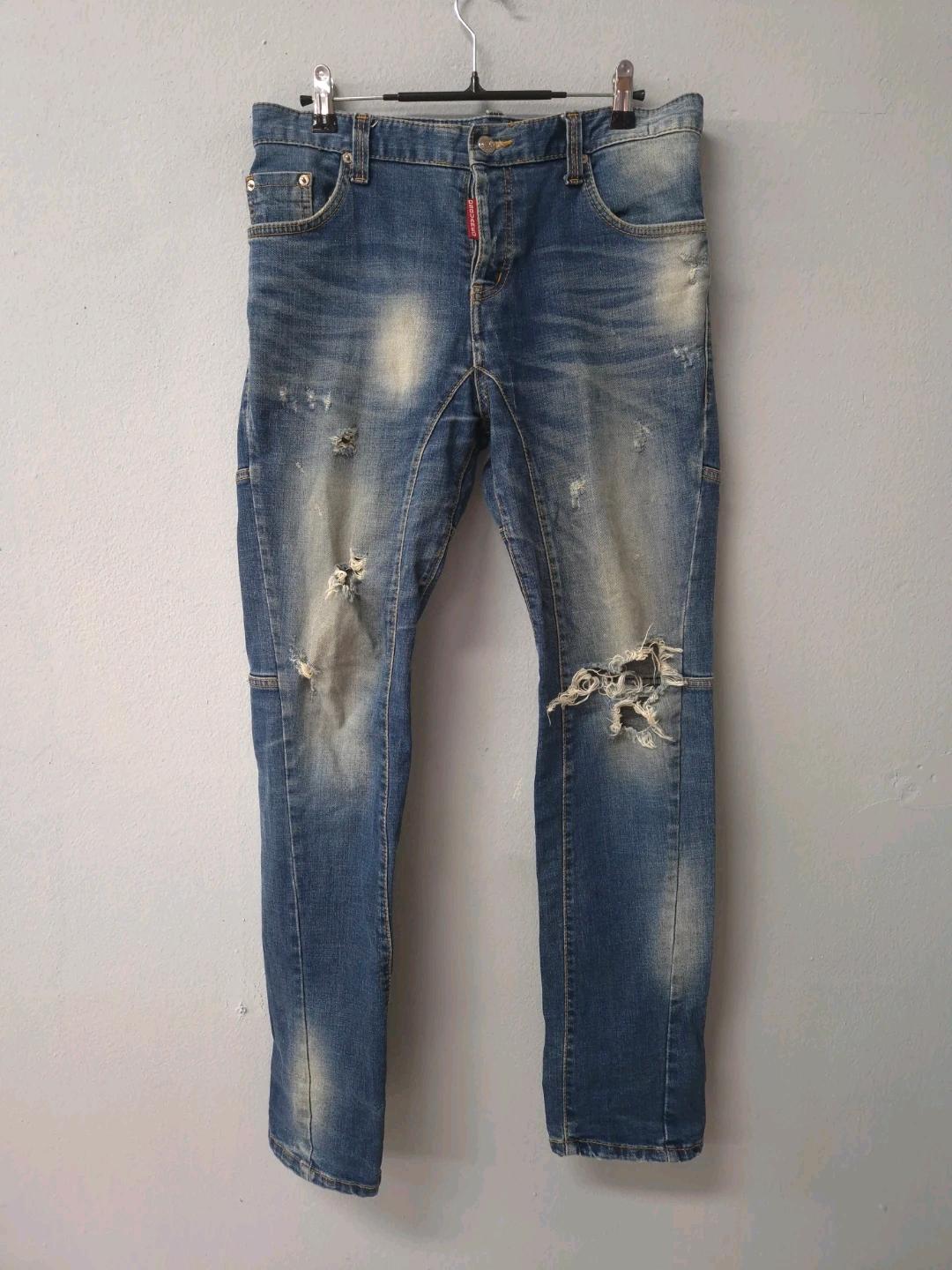 디스퀘어드2 워싱 데미지 청바지 2