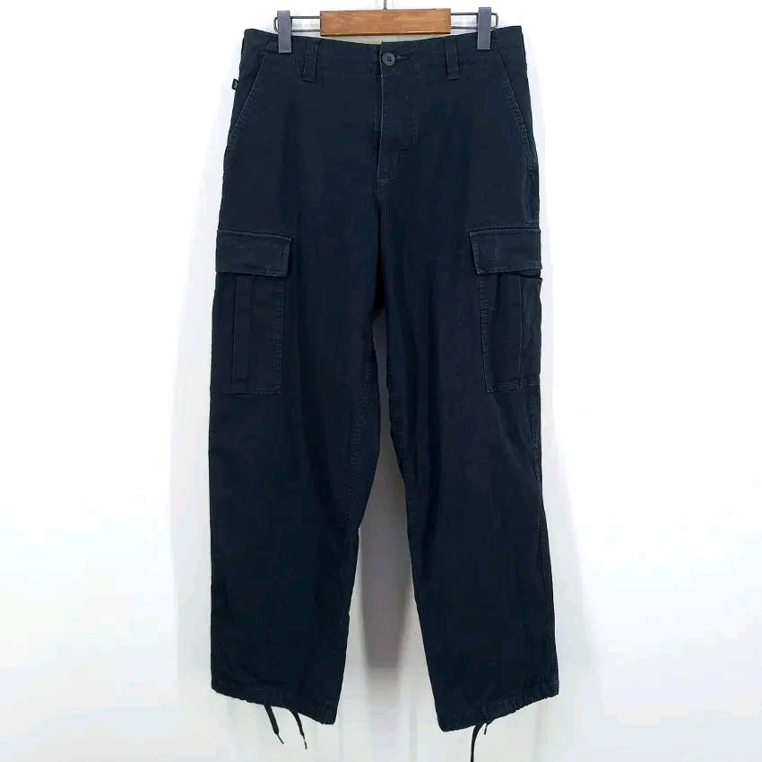 나이키 남성 춘추 약스판 홑겹 일자팬츠 네이비 (HU47077) 2