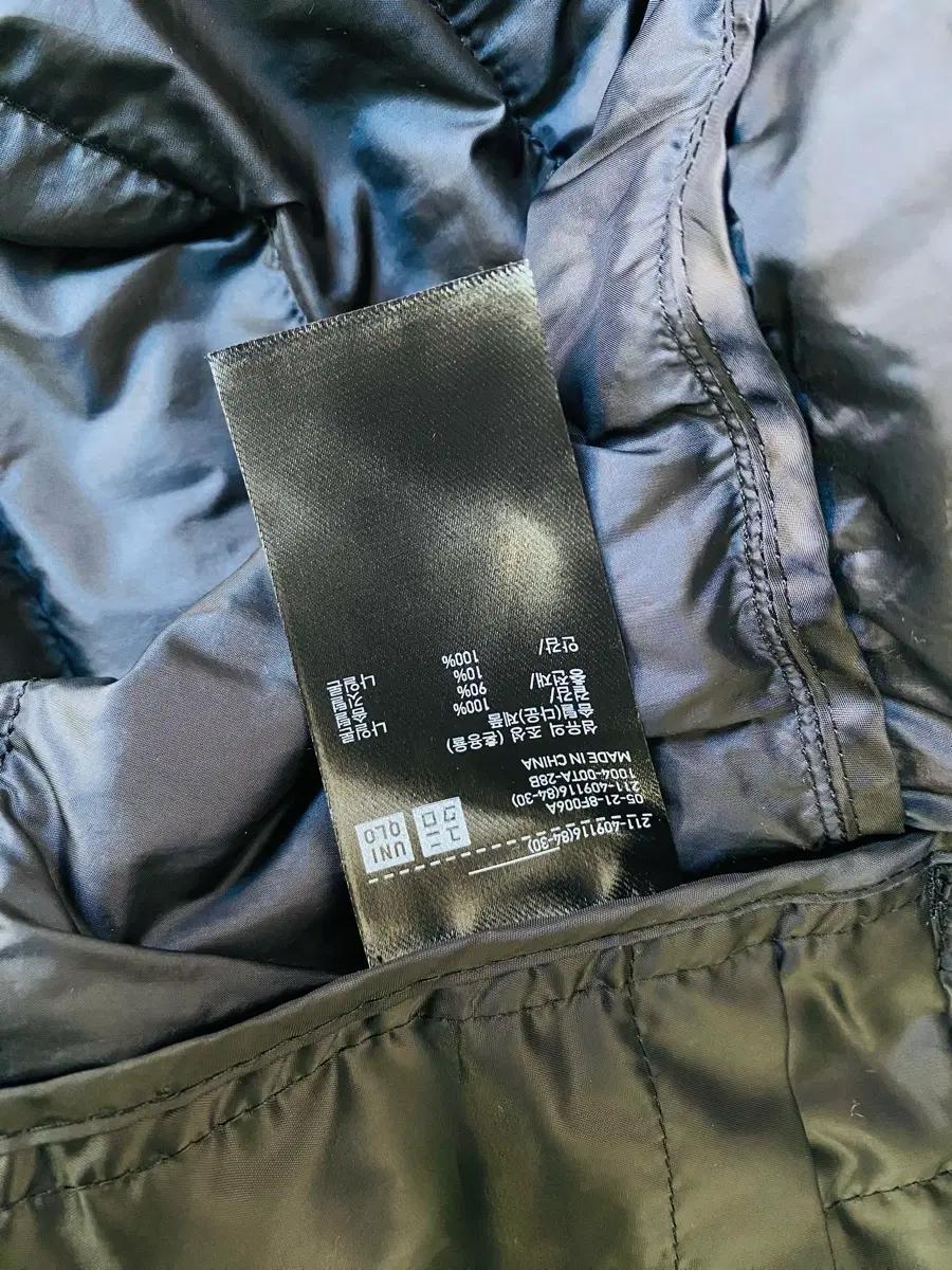 유니클로 블랙 경량 패딩 자켓 M 7