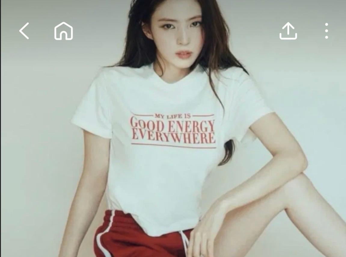 지오다노 레터링 반팔 티셔츠 아이보리 3