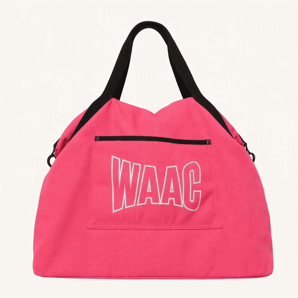 왁 WAAC 골프 가방 핑크