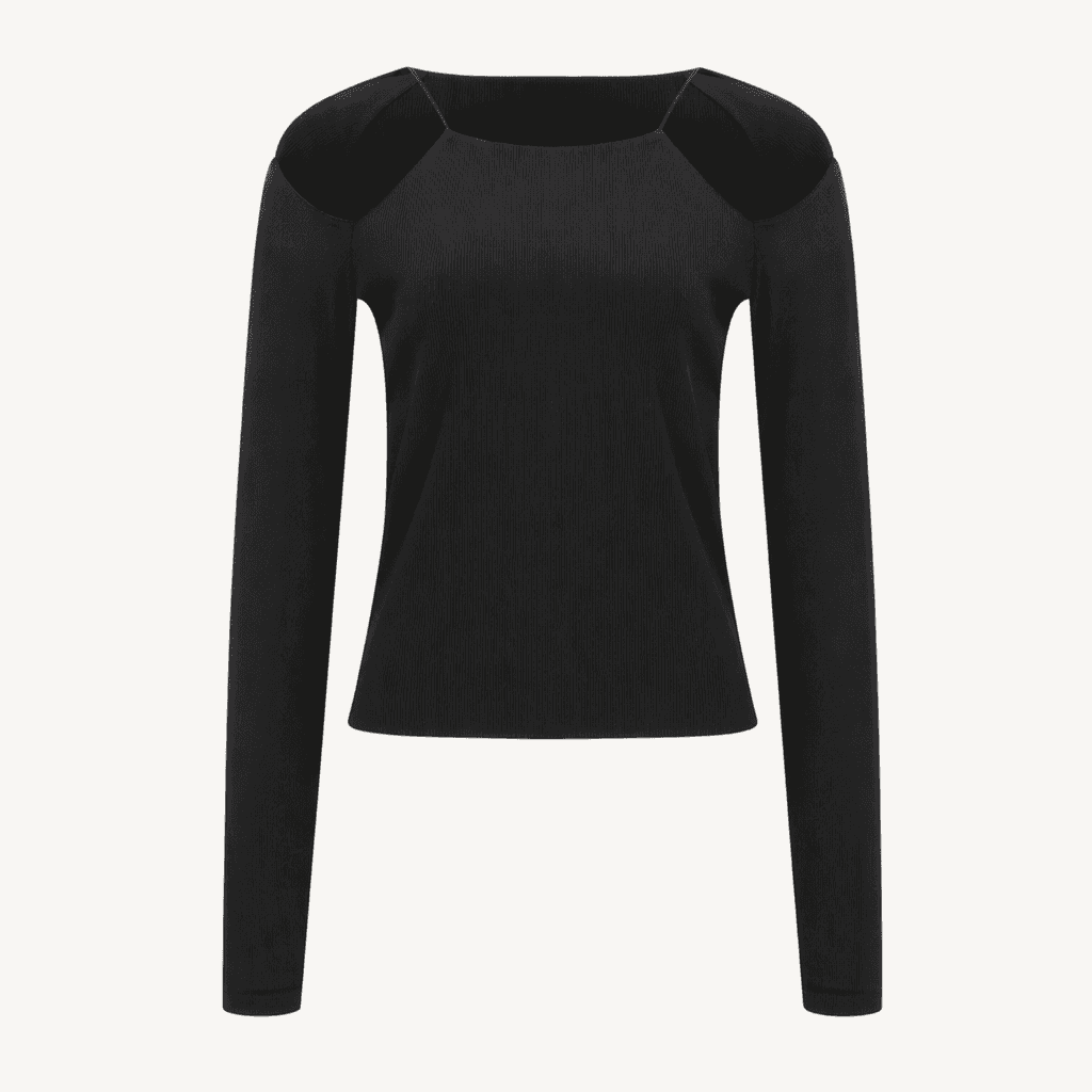 strap hole sleeve-black