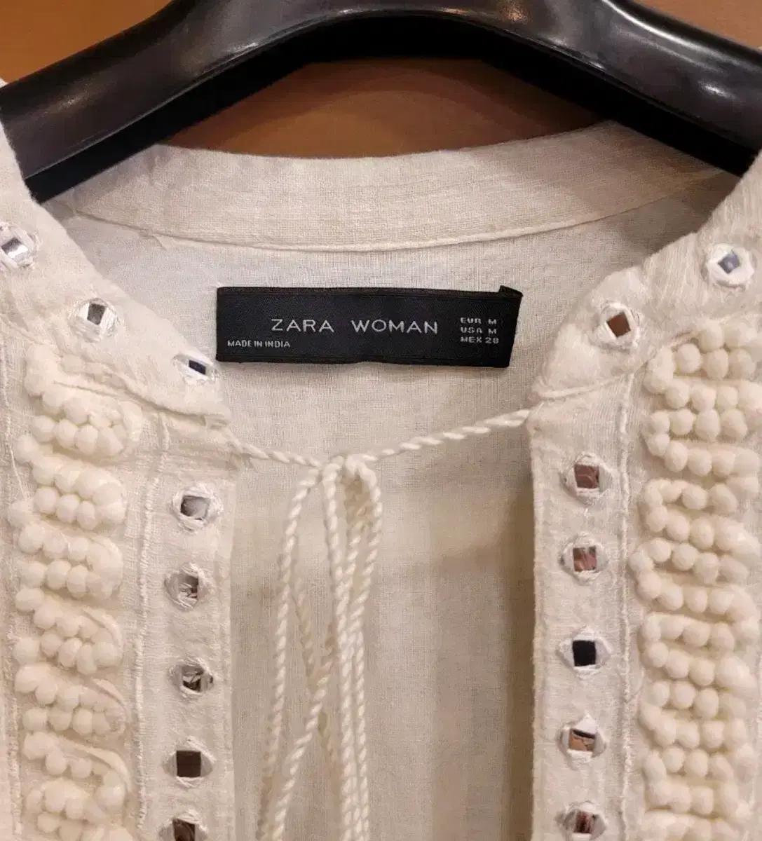 새제품 ZARA boho 폼폼 트림 자켓 M 4