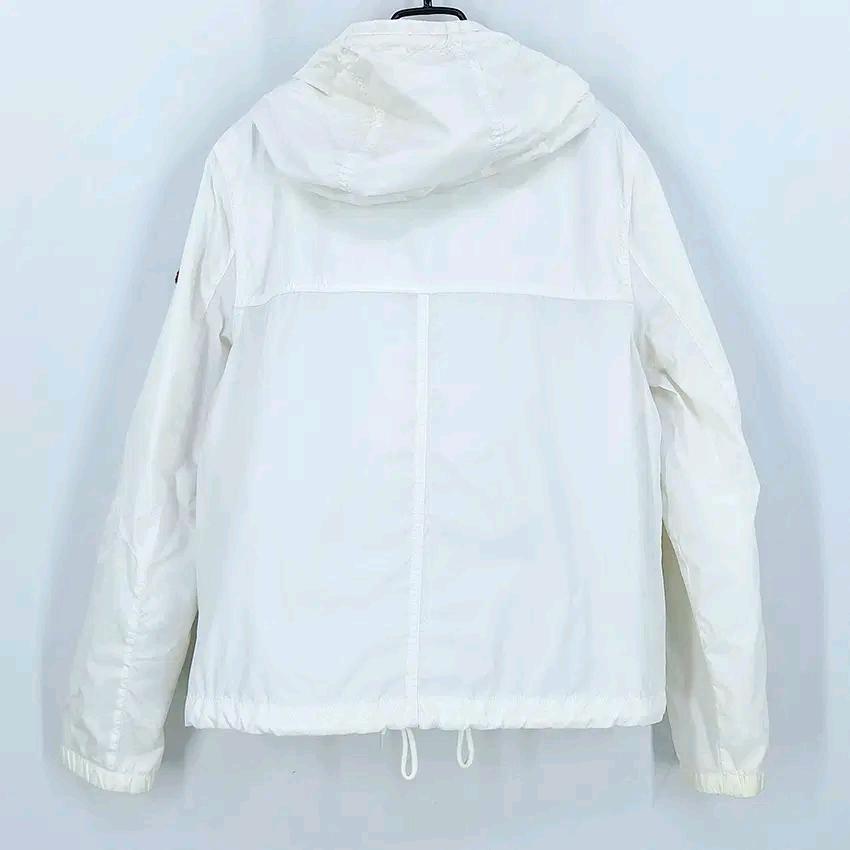 힐피거데님 여 춘추 바스락 후드바람막이 아이보리85  44379 3