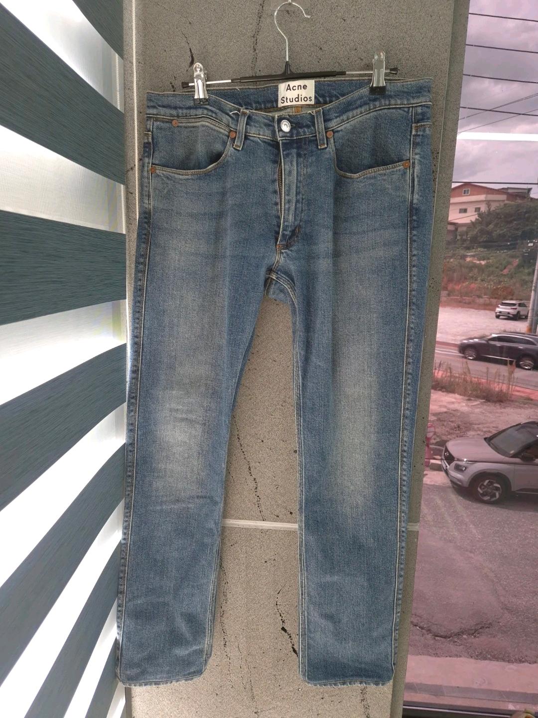 Acne Studios 맥스 스트레이트 빈티지 데님 33/32 4