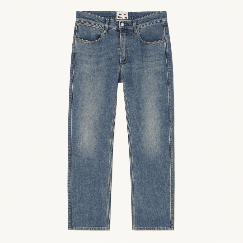 Acne Studios 맥스 스트레이트 빈티지 데님 33/32 착용컷