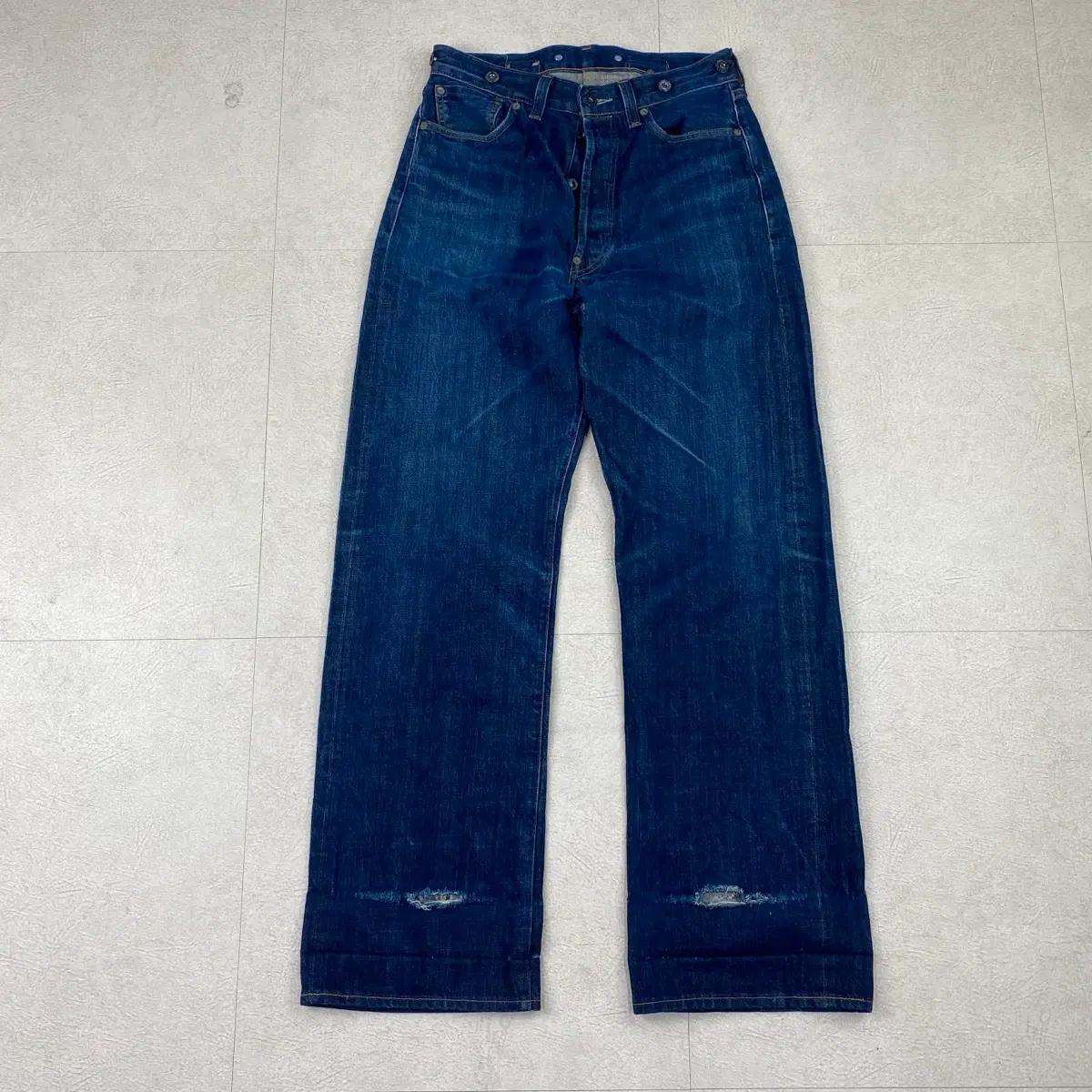 리바이스 LVC 1937 Lot 201 셀비지 데님 진 (30) 3
