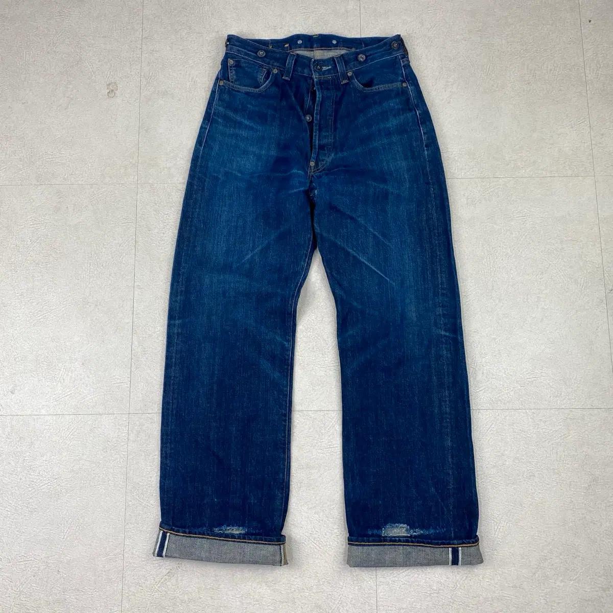 리바이스 LVC 1937 Lot 201 셀비지 데님 진 (30) 2