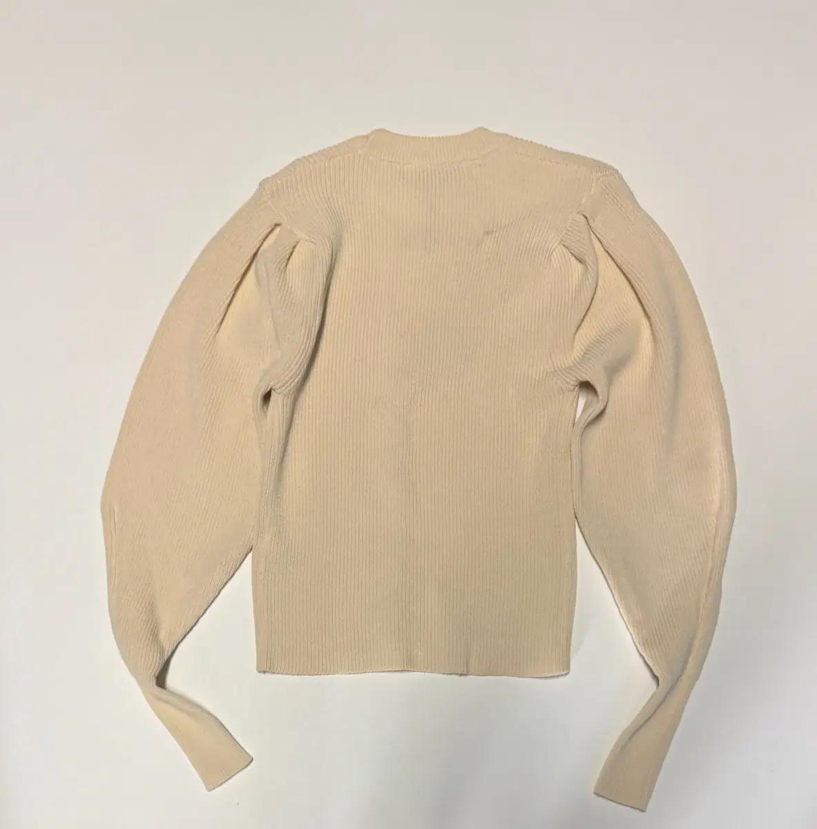 <새상품> 여성 자라 ZARA 벌룬 소매 비스코스 혼방 니트 S 3