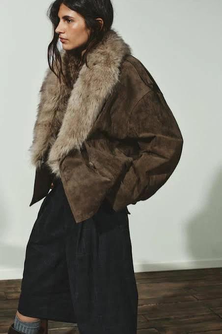 새제품 ZARA 천연 스웨이트 자켓 5