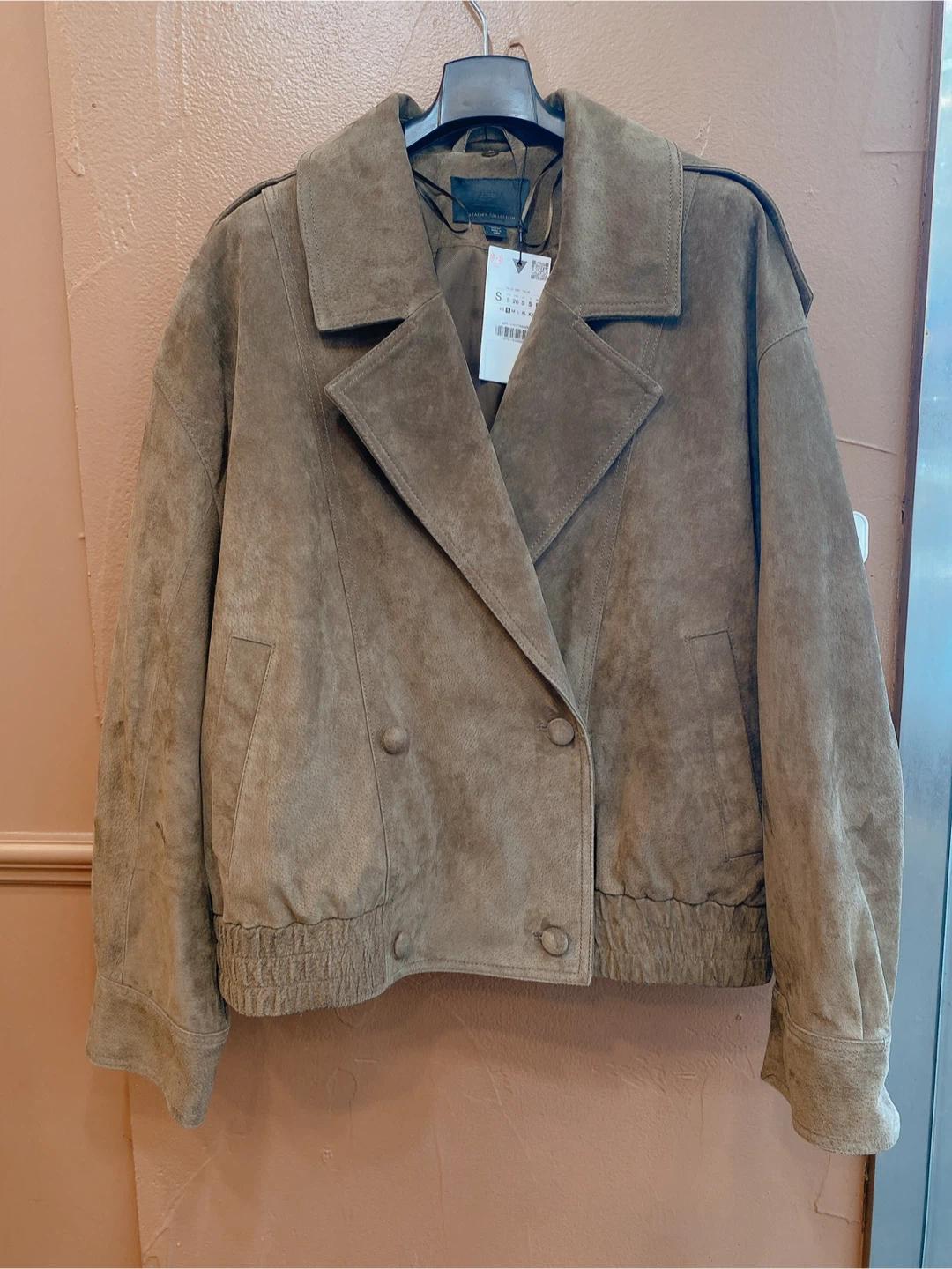 새제품 ZARA 천연 스웨이트 자켓 8