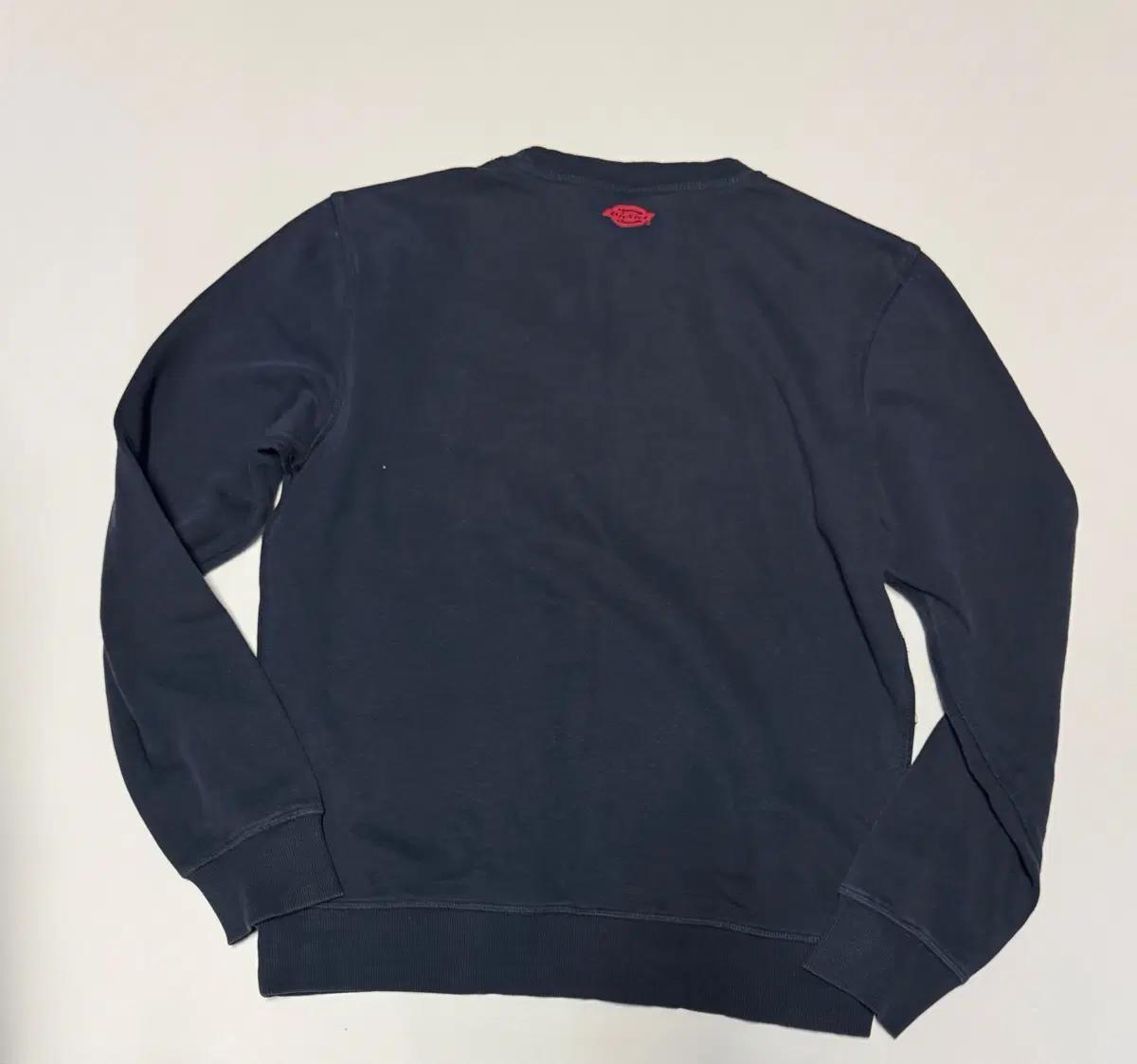 공용! 디키즈 Dickies 박스 로고 스웻 맨투맨 m 네이비 3