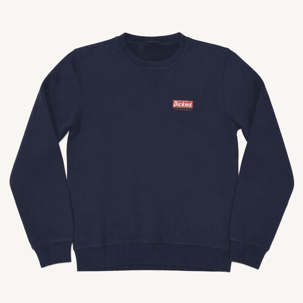 공용! 디키즈 Dickies 박스 로고 스웻 맨투맨 m 네이비