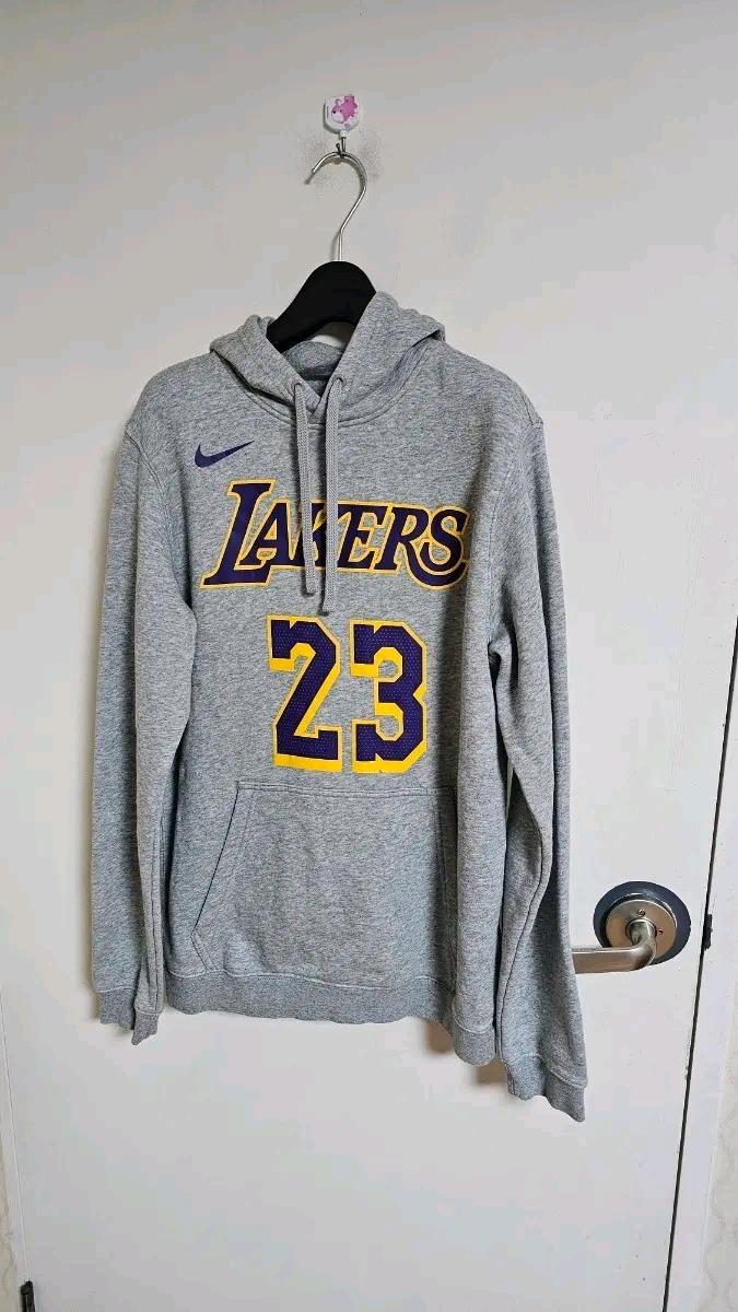 나이키 LAKERS 기모 후드티 2